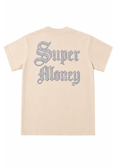 T-shirt con strass ARTSUPERMONEY KIDS | SMJTS04962BEI